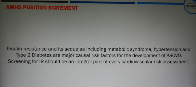 Position Statement from the AMHS