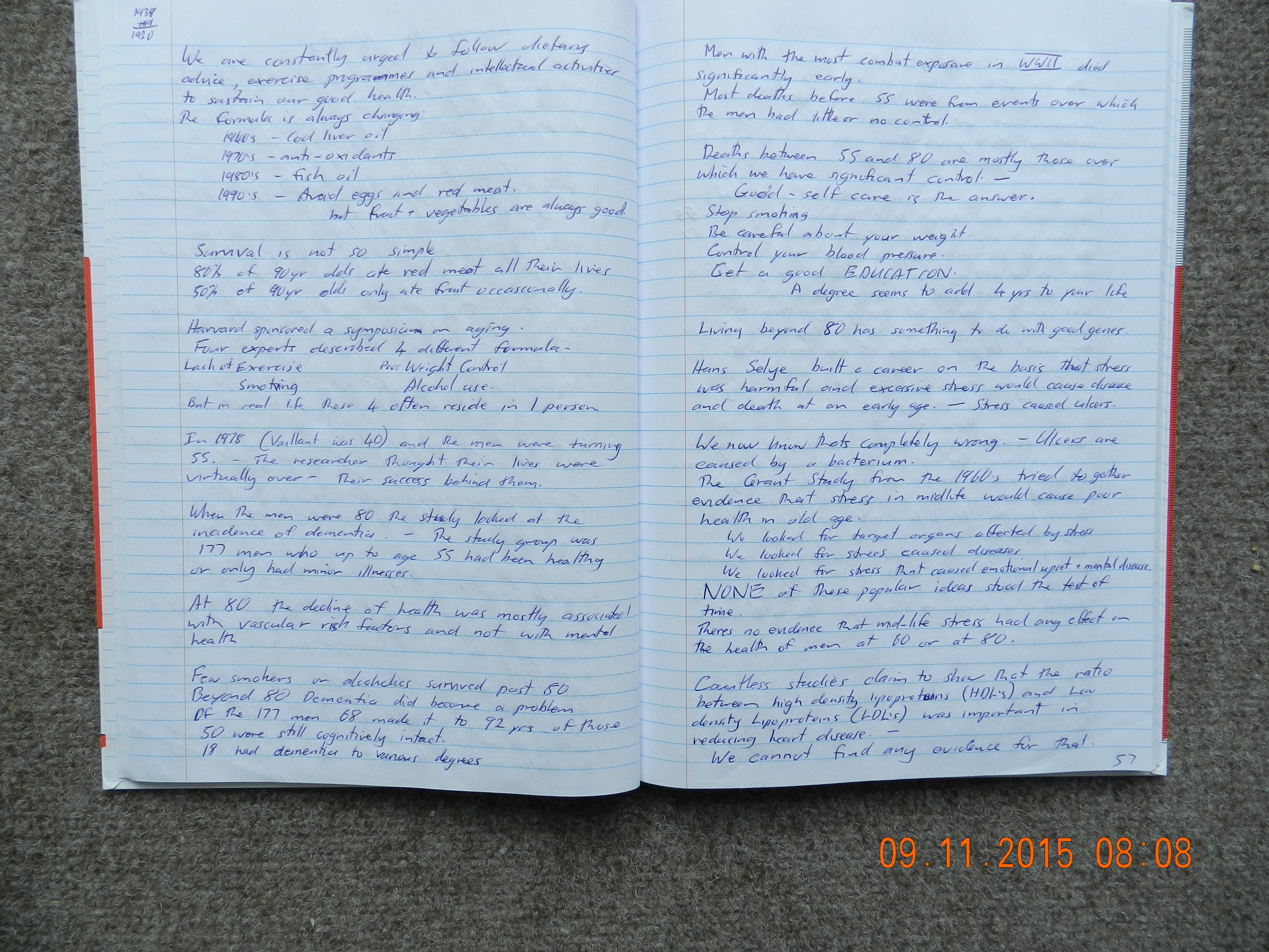 Notes about a Book Photo-Journal-Page